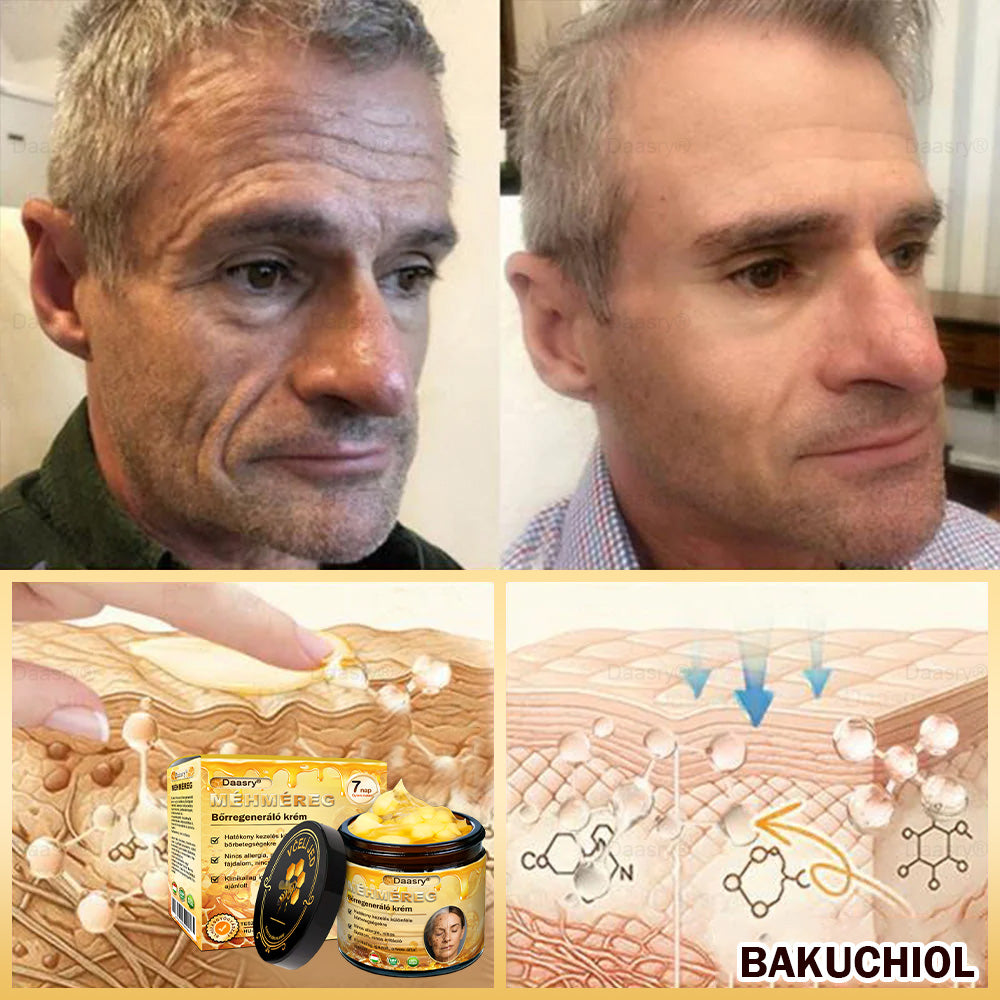 𝓓𝓪𝓪𝓼𝓻𝔂® Méhméreg Bőrjavító Krémkisimítja a ráncokat, hidratál, ragyogóvá teszi a bőrt, hegeket gyógyít, nyugtatja az érzékeny bőrt, és egyenletes tónust ad