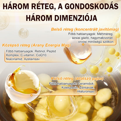 𝓓𝓪𝓪𝓼𝓻𝔂® Méhméreg Bőrjavító Krémkisimítja a ráncokat, hidratál, ragyogóvá teszi a bőrt, hegeket gyógyít, nyugtatja az érzékeny bőrt, és egyenletes tónust ad