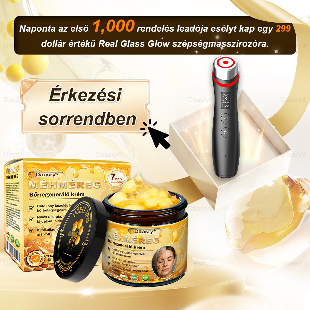 𝓓𝓪𝓪𝓼𝓻𝔂® Méhméreg Bőrjavító Krémkisimítja a ráncokat, hidratál, ragyogóvá teszi a bőrt, hegeket gyógyít, nyugtatja az érzékeny bőrt, és egyenletes tónust ad