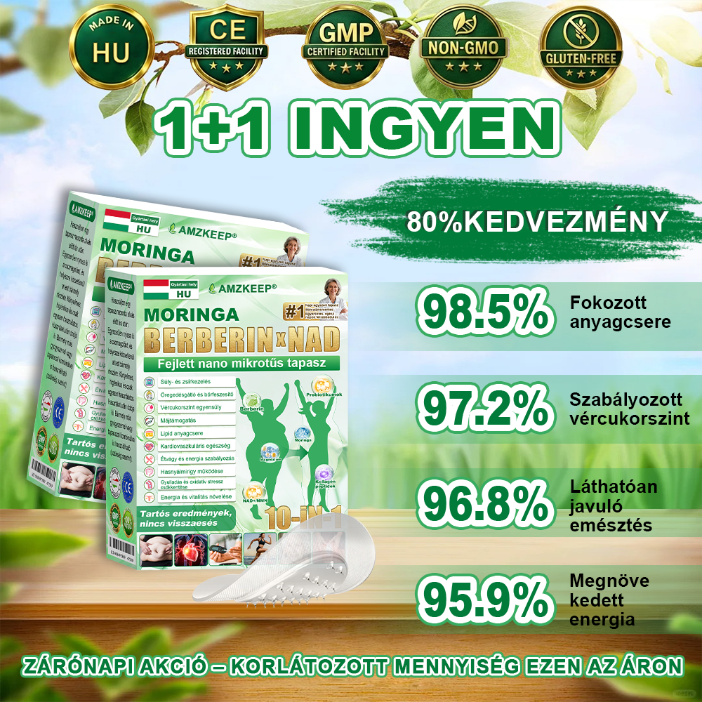 🇭🇺 𝐎𝐫𝐯𝐨𝐬𝐨𝐤 á𝐥𝐭𝐚𝐥 𝐟𝐞𝐣𝐥𝐞𝐬𝐳𝐭𝐞𝐭𝐭 𝐀𝐌𝐙𝐊𝐄𝐄𝐏® 𝐌𝐨𝐫𝐢𝐧𝐠𝐚 + 𝐁𝐞𝐫𝐛𝐞𝐫𝐢𝐧 × 𝐍𝐀𝐃+ 𝟏𝟎-𝐚𝐳-𝟏-𝐛𝐞𝐧 𝐟𝐞𝐣𝐥𝐞𝐭𝐭 𝐧𝐚𝐧𝐨 𝐦𝐢𝐤𝐫𝐨𝐭ű𝐬 𝐭𝐚𝐩𝐚𝐬𝐳 – 𝐥á𝐭𝐡𝐚𝐭ó 𝐞𝐫𝐞𝐝𝐦é𝐧𝐲𝐞𝐤 𝐚𝐤á𝐫 𝟕 𝐧𝐚𝐩 𝐚𝐥𝐚𝐭𝐭! nap alatt!